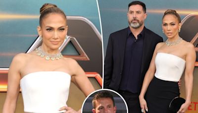 Jennifer Lopez walks ‘Atlas’ red carpet without Ben Affleck as split speculation grows