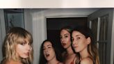 Taylor Swift Copied Haim's Look While Joining Them for a Surprise Mashup Performance