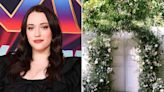 Kat Dennings Shows the Wedding Floral Arch She Built Herself: ‘Three Days of Literal Blood, Sweat and Tears’