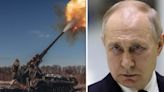 Putin on the brink as Russia 'very nervous' Ukraine could attack Russian land
