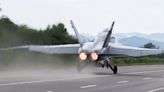 Another European country is flying fighter jets off highways like NATO has been doing to protect its warplanes