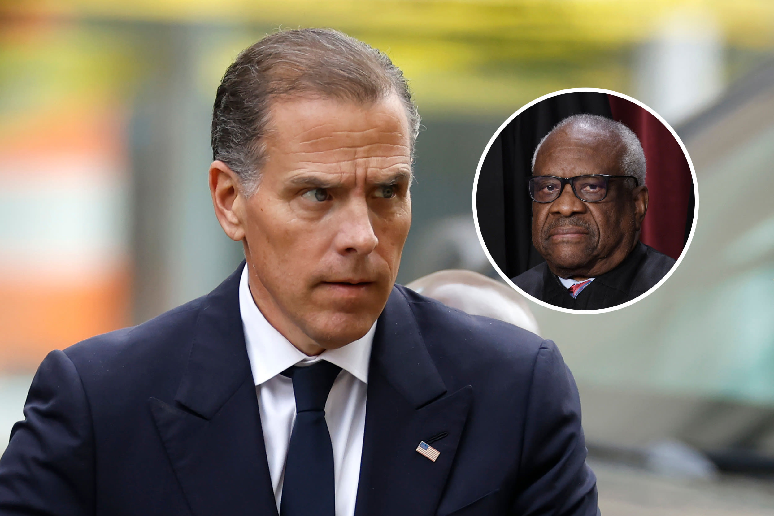 Clarence Thomas used by Hunter Biden against conviction