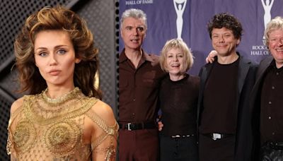 Miley Cyrus presentó su versión de “Pyscho Killer” como parte del tributo a Talking Heads