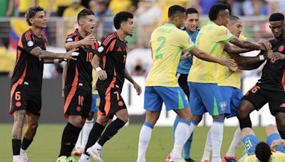 Brasil ya calienta el choque ante Uruguay