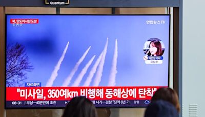 North Korea launches flurry of ballistic missiles into East Sea