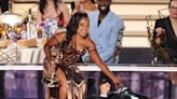 Jimmy Kimmel branded 'disrespectful' after lying on Emmys stage during Quinta Brunson's winner's speech