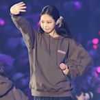 熱銷 BLACKPINK演唱會BIRN PINK樸彩英jennie同款韓系寬松連帽衛衣外套  現貨 可開票發