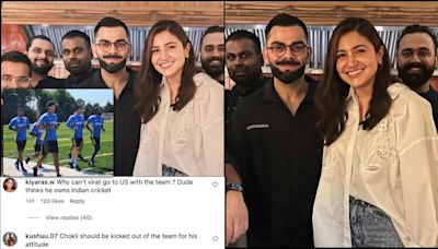 "Why didn't he go to US?": Virat Kohli skips training session for T20 WC; dines with Anushka, friends in Mumbai [reactions]