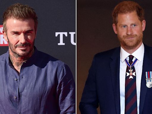 David Beckham's 'mortifying' chat with Harry over Victoria and Meghan's 'row'