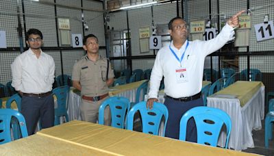 Senior officials take stock of preparations for vote counting in Belagavi