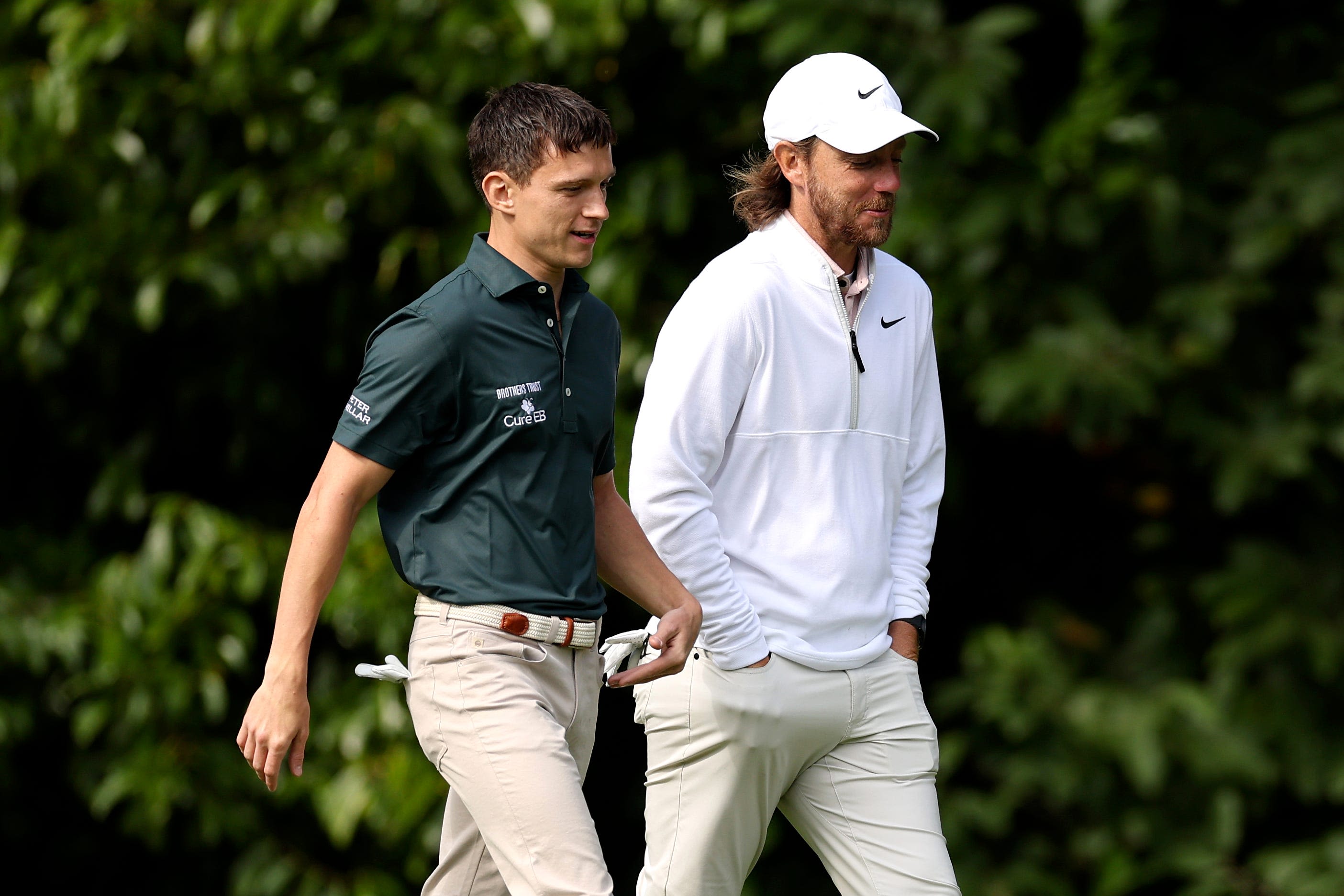 Photos: Tom Holland, Gareth Bale among star-studded pro-am at the 2024 BMW PGA Championship