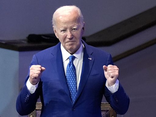 While Biden campaigns in Pennsylvania, some Democratic leaders in the House say he should step aside