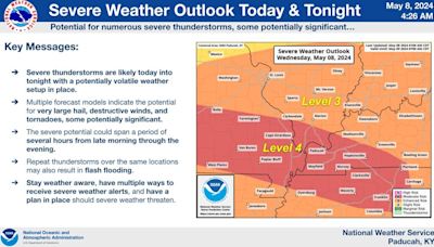 Updated: Forecast improves parts of Kentucky, but tornado watch issued for others