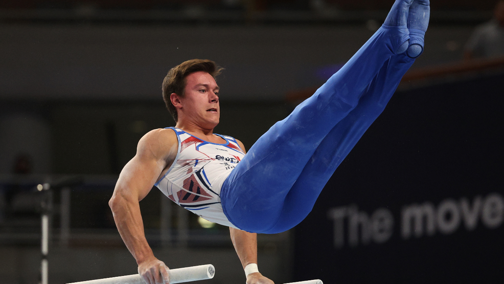 Johnson City native Brody Malone and USA Gymnastics test out routines before competition