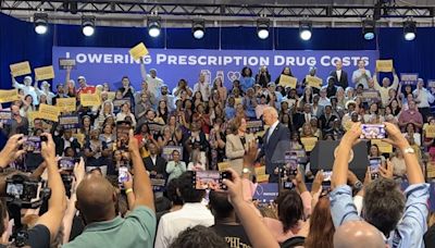 Biden, Harris tout deal to drop drug costs at Prince George’s County rally