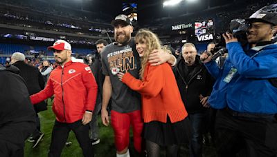 Travis Kelce won't judge Harrison Butker, even though kicker referenced Taylor Swift in speech