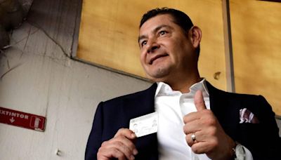 Alejandro Armenta tiene ventaja de 27 puntos en Puebla, según Conteo Rápido