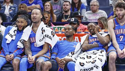 Who will start or come off the bench for the OKC Thunder in 2024-25?