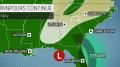 Torrential downpours continue along Gulf coast, with tropical trouble lurking