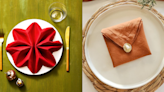 These Easy Napkin Folding Ideas Will Instantly Impress Your Guests