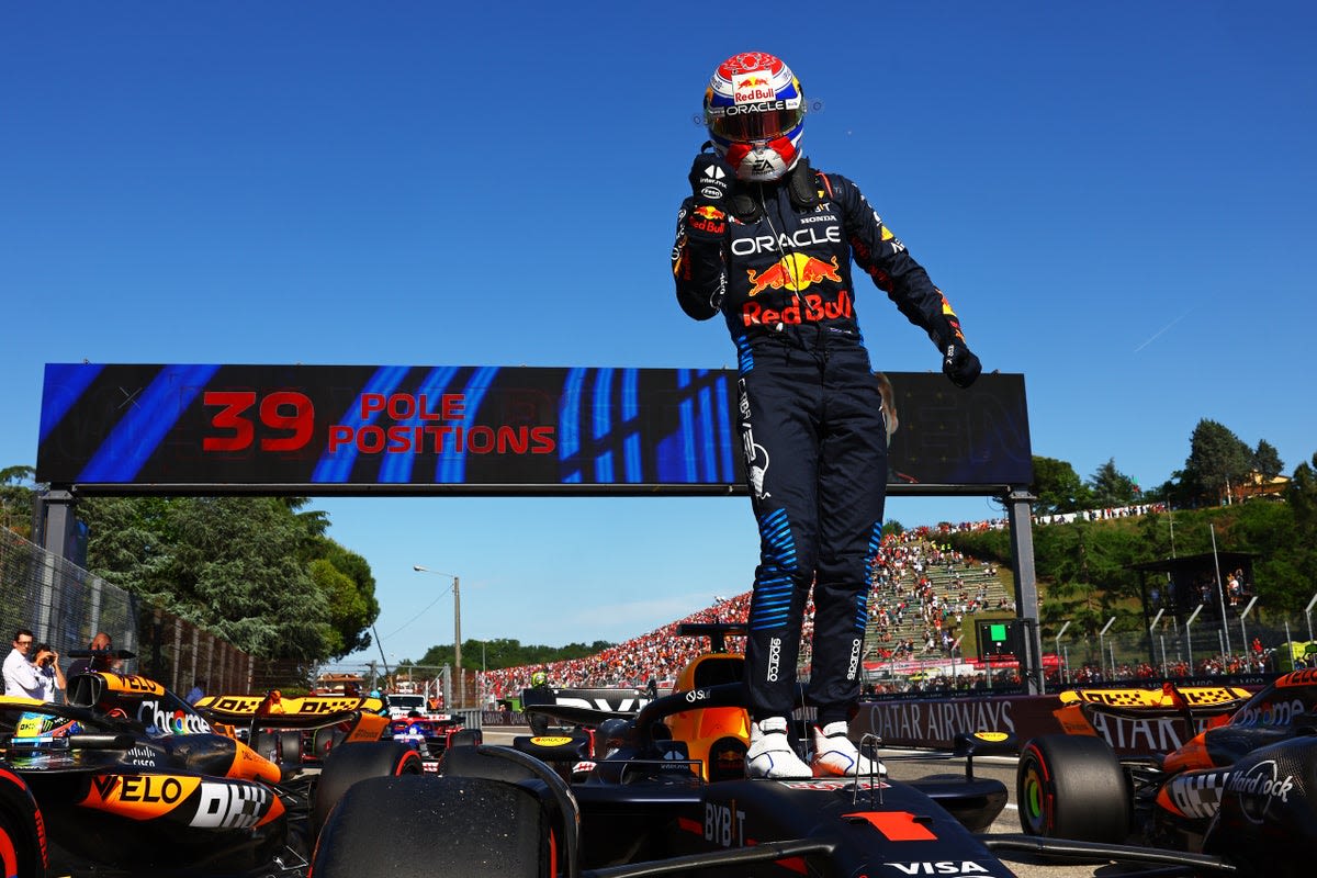 F1 Imola GP 2024 LIVE: Qualifying results, times and updates as Max Verstappen clams pole