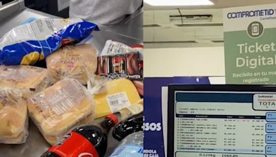 Una mujer fue al supermercado, compró pan y salchichas para hacer panchos y quedó descolocada por lo que pagó