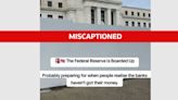 Fact Check: Video shows renovation works at Federal Reserve building