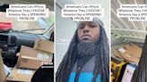 'I have nowhere to sit': Amazon worker says America 'has a spending problem' after packages overfill his delivery van