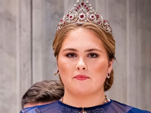 La interesante historia detrás de la tiara que Amalia de Holanda lució en su primera cena de gala