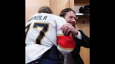 ‘Awesome to see:’ New dad Gadjovich gets game puck after Game 5 | Florida Panthers