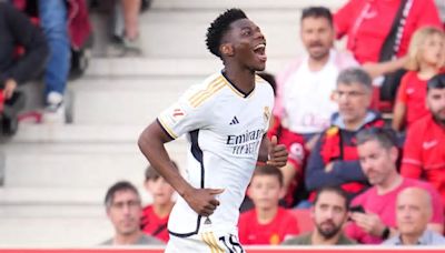 Mallorca 0-1 Real Madrid - Aurelien Tchouameni goal keeps Los Blancos on course for Liga glory