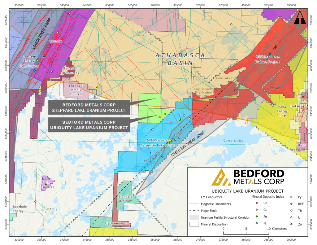 Bedford Metals Provides Corporate Update on Uranium Exploration Progress