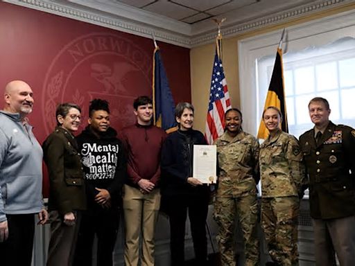 Norwich student partners with Vermont State Legislature to honor Major Harold ‘Doc’ Martin ‘20