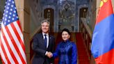 Blinken hails closer ties with Mongolia in rare visit