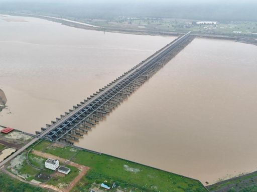 73 TMC ft flows into the sea as water can’t be stored at the ‘damaged’ Medigadda