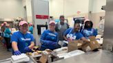 Volunteers from Sam's Club, former Jacksonville Jaguars star's foundation help homeless