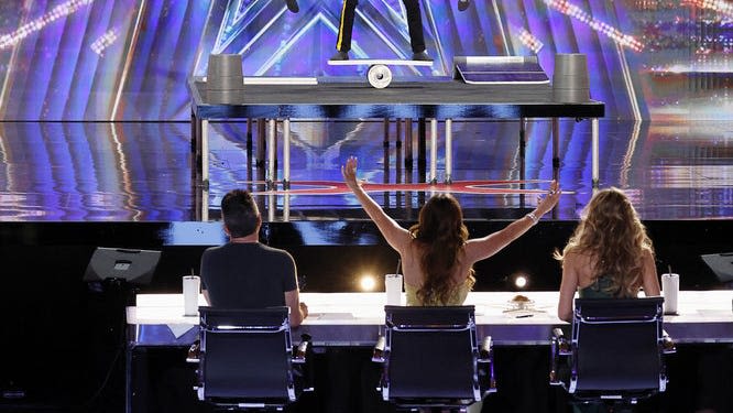 'America's Got Talent': Simon Cowell awards Golden Buzzer to powerhouse singer Liv Warfield