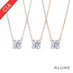 ALUXE 亞立詩 GIA 0.30克拉 DSI2 18K金 鑽石項鍊 心形四爪鑲 NS0793