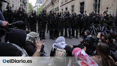 La Policía desaloja a los estudiantes que ocupaban una universidad de París contra el "genocidio" en Gaza