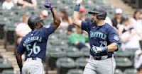 Cal Raleigh homers, Mariners sweep White Sox to move into tie atop AL West