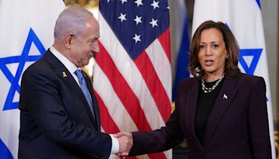 ‘I will not be silent’, Kamala Harris tells Netanyahu as she presses for peace deal