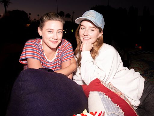 Lili Reinhart & Kaitlyn Dever Enjoy a Girls Night Out at L.A.’s Most Popular Outdoor Movie Venue!