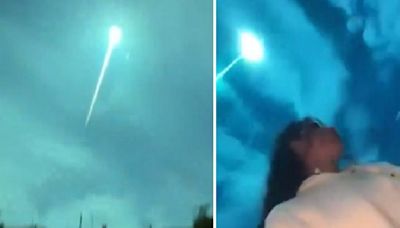 Blue Meteor Lights Up Skies Over Spain & Portugal, Viral Video Captures 'Breathtaking' Moment