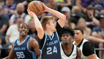 Former UConn guard Cam Spencer scores 11 points for NBA's Memphis Grizzlies in summer league debut