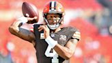 How did Browns QB Deshaun Watson look throwing the football in Thursday's OTA session?