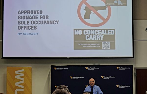 WVU's Faculty Senate approves Campus Carry statement for faculty members - WV MetroNews