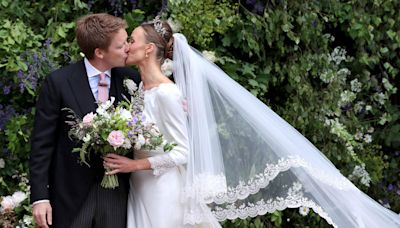 Tempête de vent et têtes couronnées : les plus belles photos du mariage du duc de Westminster