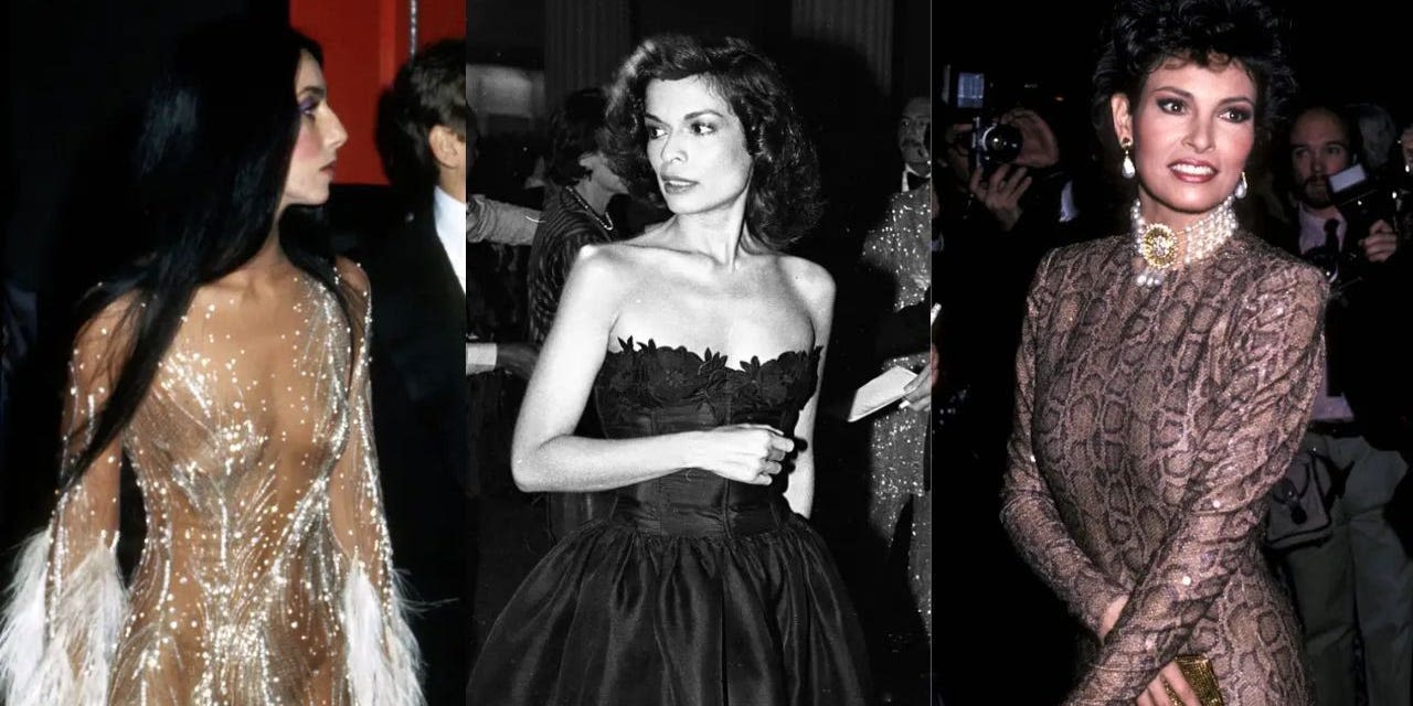 18 vintage photos of the Met Gala that show it's been a glamourous night for decades