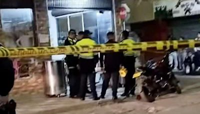 Sicariato en Bogotá: en centro de Fontibón se armó balacera y un hombre fue asesinado