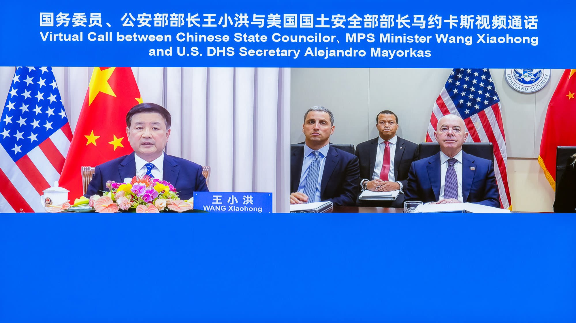 China, US security chiefs agree to keep talking on anti-narcotics cooperation